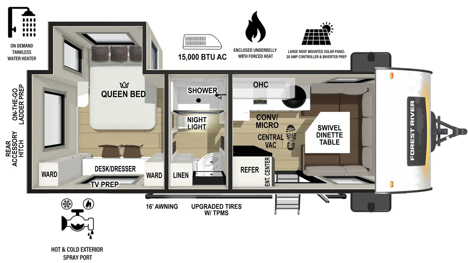 R Pod RP-204 Floorplan